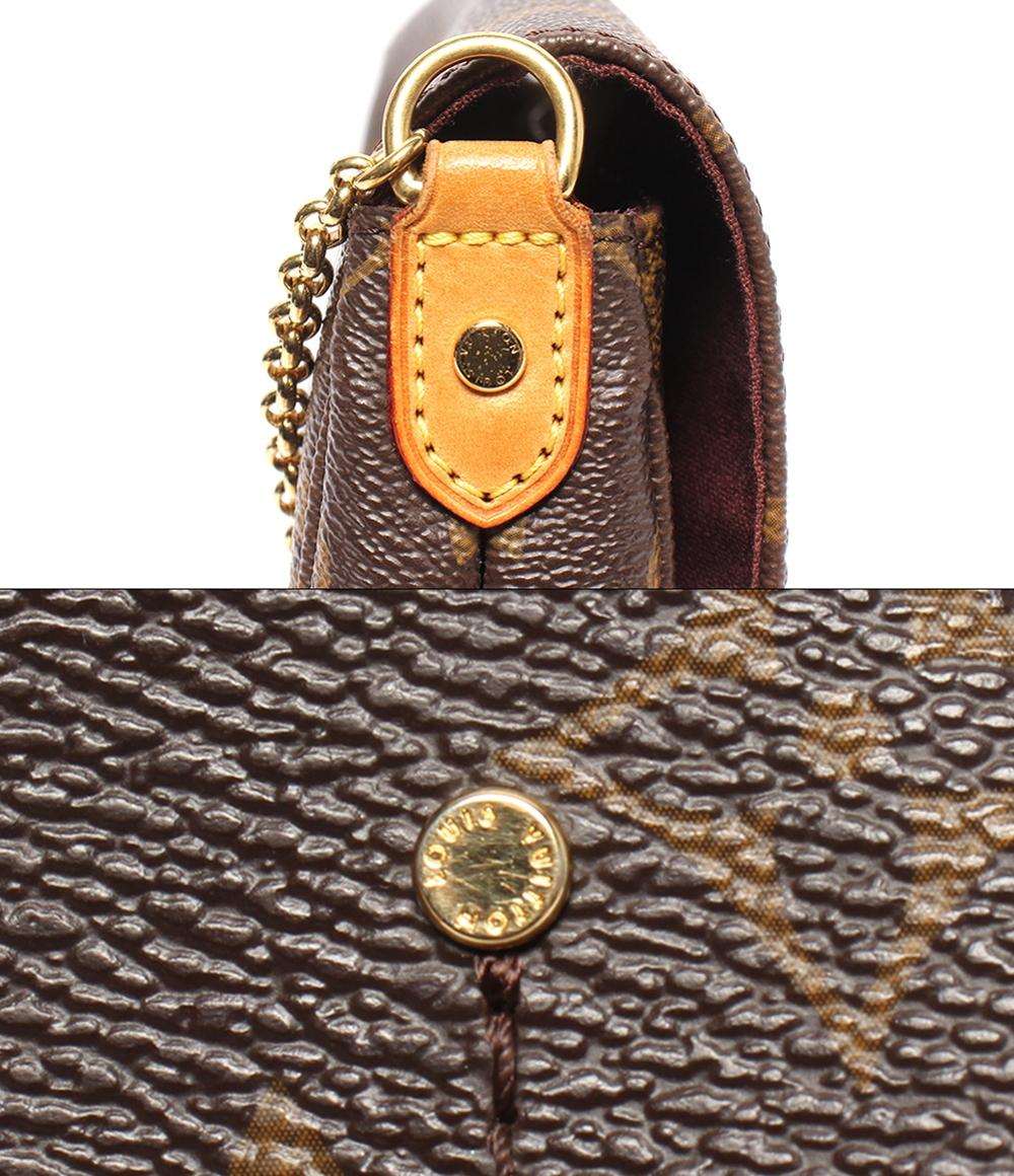 LOUIS VUITTON 2wayショルダーバッグ ハンドバッグ 肩掛け 斜め掛け モノグラム フェイボリットPM M40717 レディース ルイ・ヴィトン