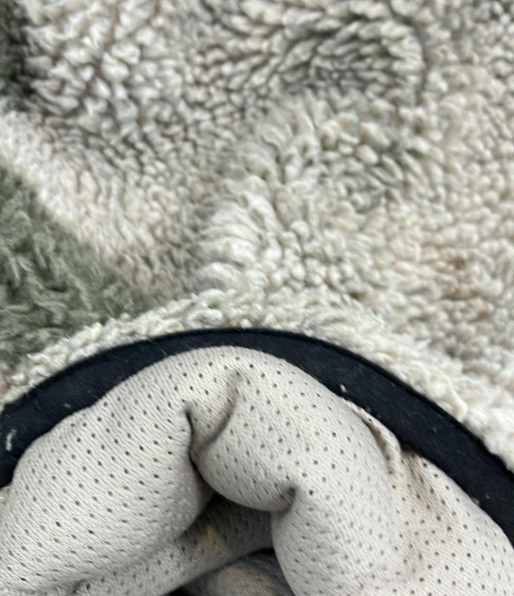 ESSENTIALS フリースジャケット カモフラ ボア メンズ SIZE L エッセンシャルズ