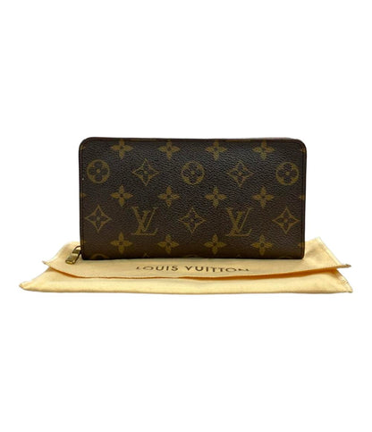 Louis Vuitton ラウンドファスナー長財布 モノグラム ポルトモネジップ M61727 レディース ルイヴィトン