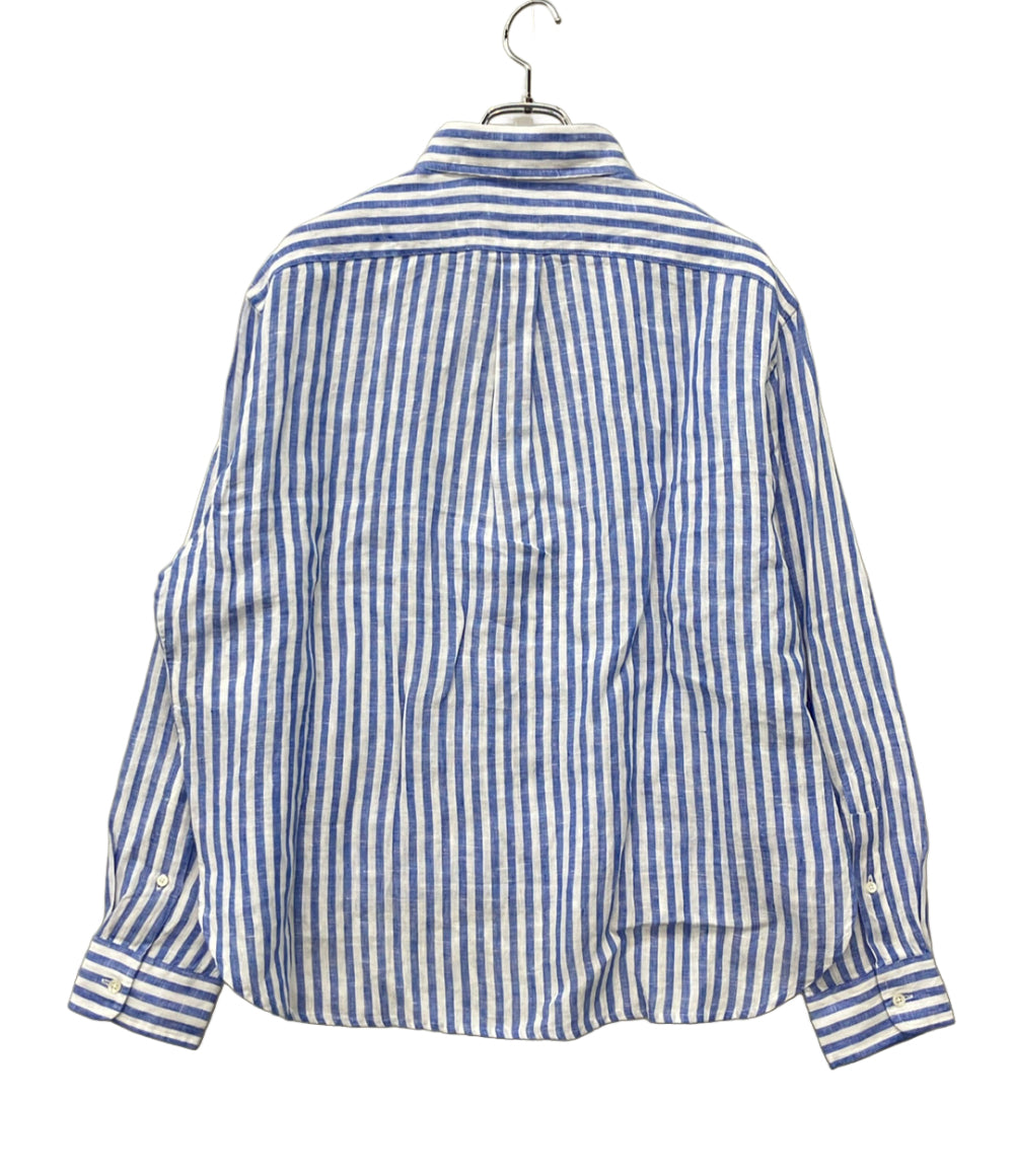 美品 POLO RALPH LAUREN 長袖シャツ ストライプ メンズ SIZE M ポロ・ラルフローレン