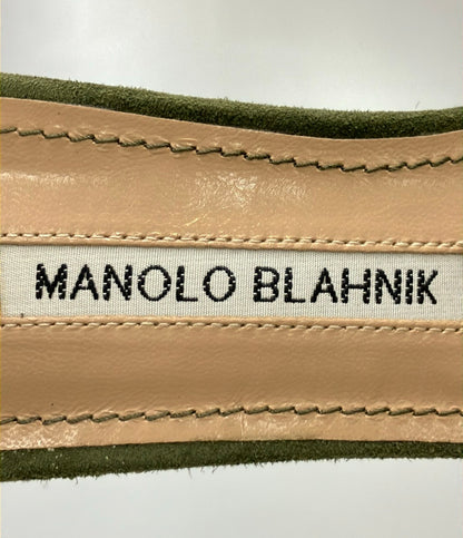 MANOLO BLAHNIK アンクルストラップサンダル レディース SIZE 38 (L) マノロブラニク