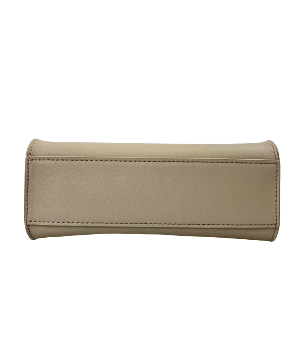 【美品】アニエスベー2way ハンドバッグ ショルダーバッグ ベージュ agnes b. 2way ハンドバッグ ショルダーバッグ レディース