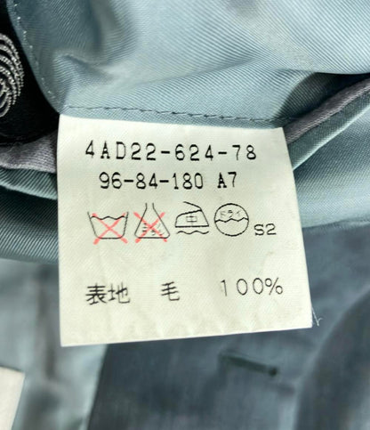 ウールストライプ柄テーラードジャケット メンズ Mr.SANYO