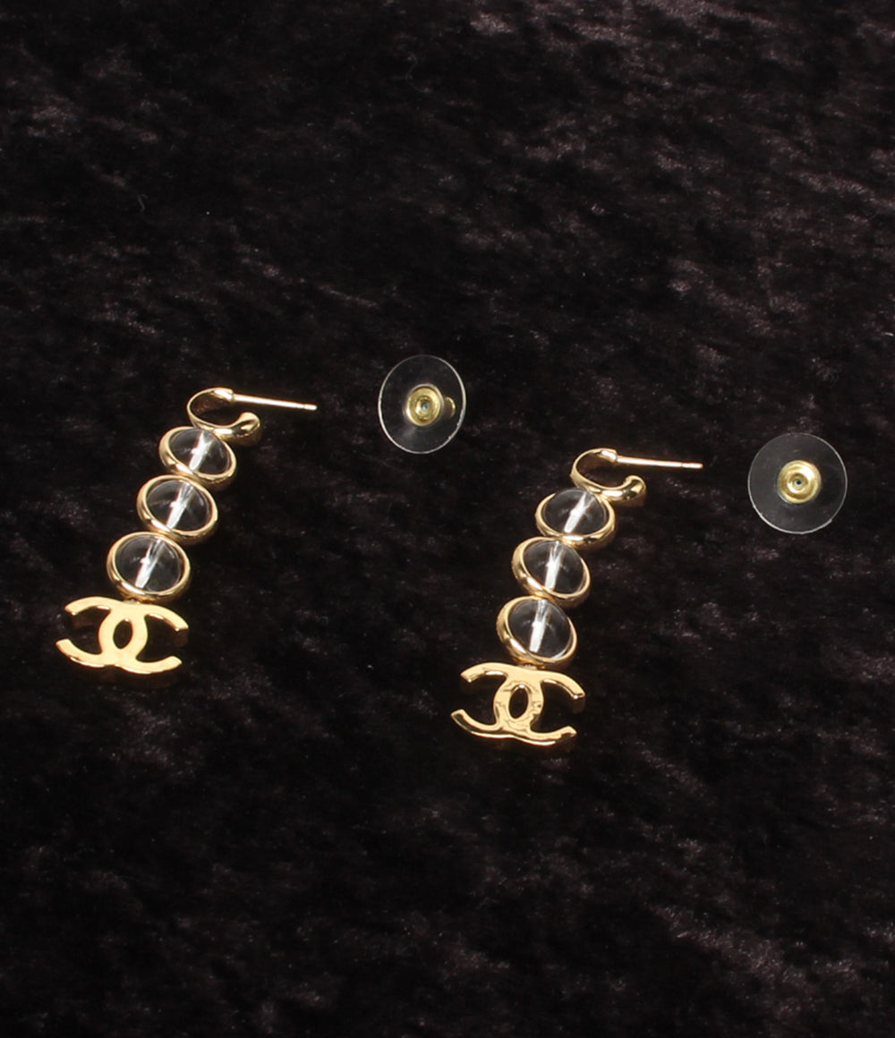 CHANEL ピアス ココマーク ドロップ A24 レディース シャネル