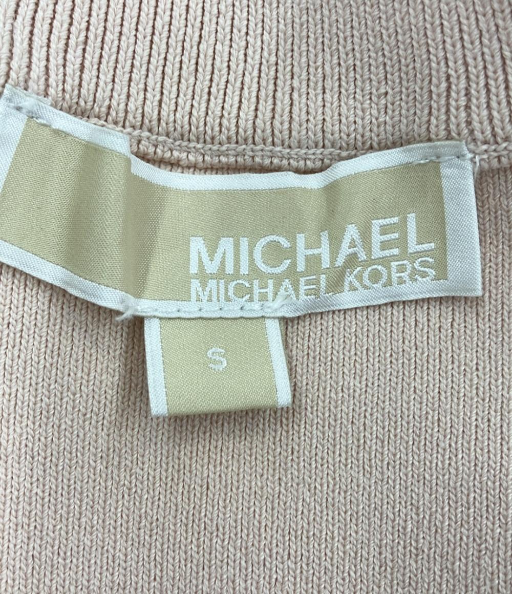 MICHAEL KORS - MICHAEL KORS ベージュ 半袖ニット XXS マイケルコース 半袖ニット レディース SIZE S (S) Michael Kors