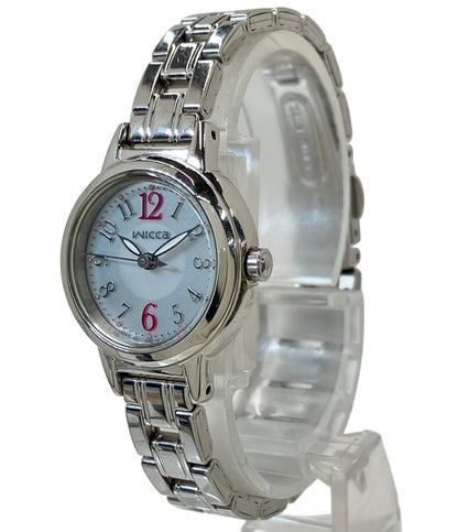 シチズン 腕時計 wicca ウィッカ ソーラー シルバー E031-R005421 レディース CITIZEN