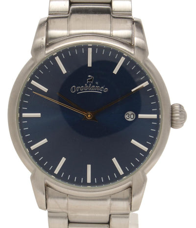 オロビアンコ 腕時計 クオーツ ブルー メンズ Orobianco