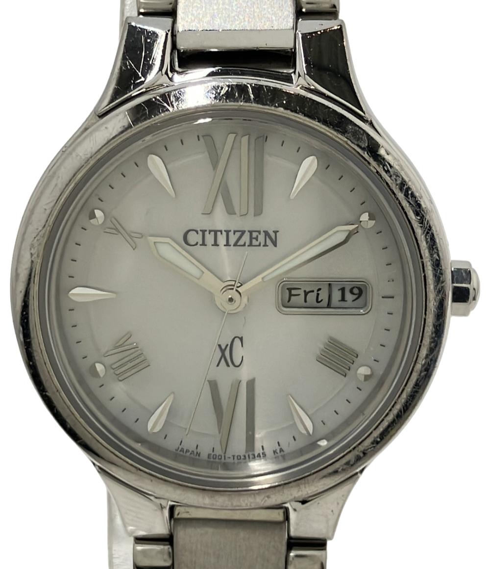 シチズン 腕時計 XC クロスシー ソーラー シルバー E001-T020330 レディース CITIZEN