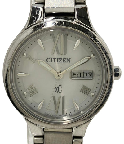シチズン 腕時計 XC クロスシー ソーラー シルバー E001-T020330 レディース CITIZEN