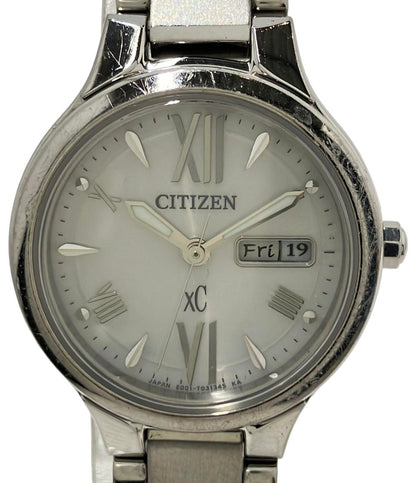 シチズン 腕時計 XC クロスシー ソーラー シルバー E001-T020330 レディース CITIZEN