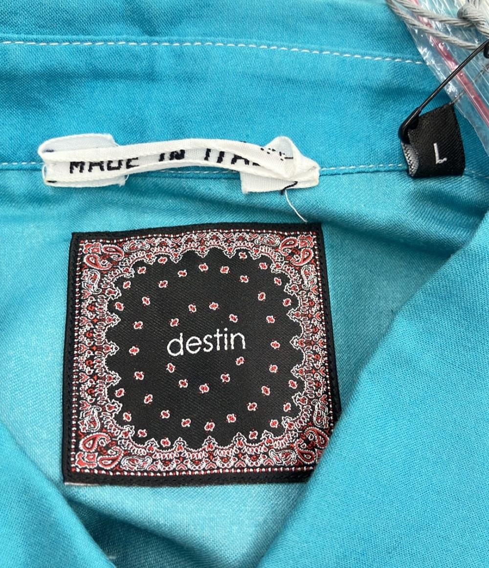 デスティン 長袖シャツ グラデーション メンズ SIZE L Destin