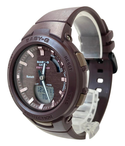 カシオ 腕時計 BABY-G ステップトラッカー クオーツ ブラウン BSA-B100 レディース CASIO