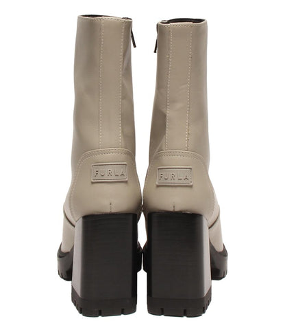 美品 フルラ サイドジップブーツ ショートブーツ YF72CMB レディース SIZE 36 (M) Furla