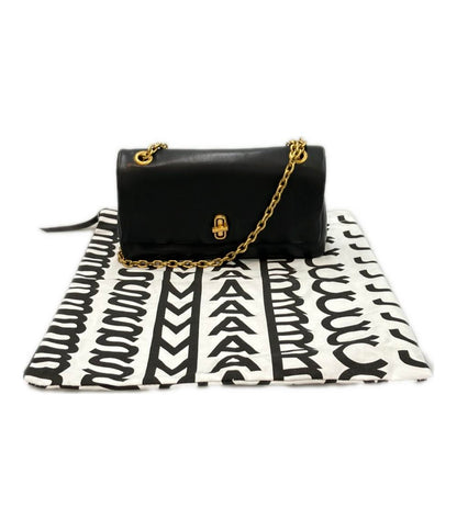 美品 MARC JACOBS チェーンウォレット レディース マークジェイコブス
