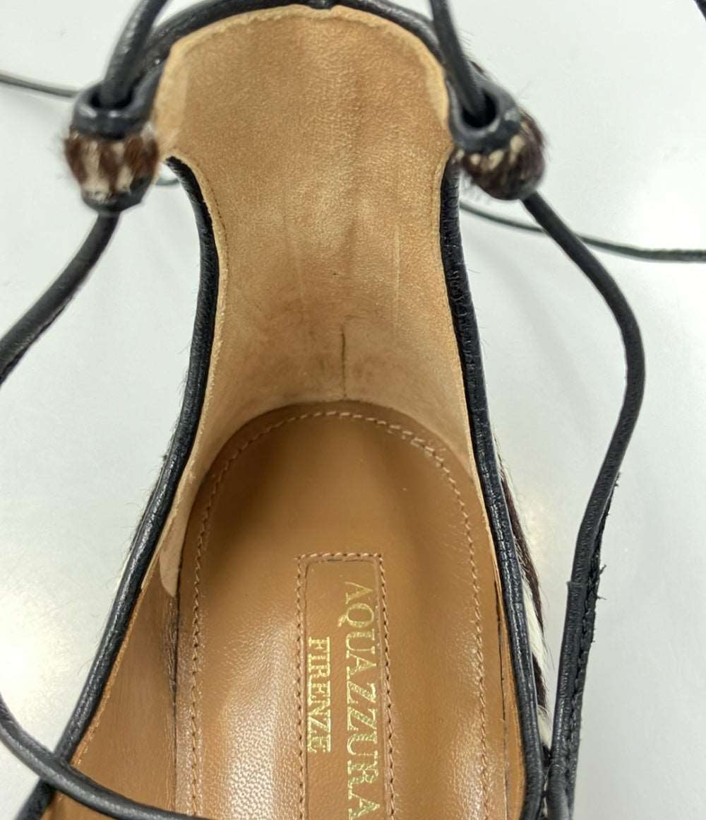 アクアズーラ パンプス ハラコ柄 レディース SIZE 36 AQUAZZURA