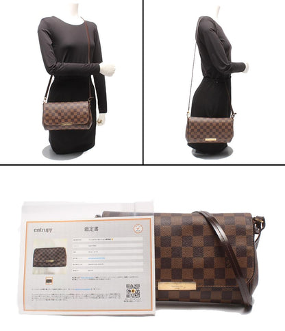 LOUIS VUITTON ショルダーバッグ 斜め掛け 肩掛け フェイボリットMM ダミエ N41129 レディース ルイ・ヴィトン