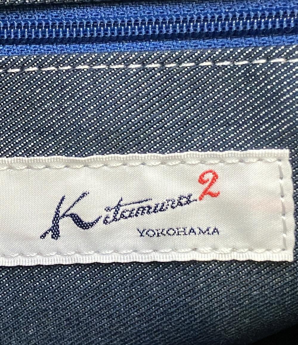 美品 Kitamura K2 ハンドバッグ トートバッグ デニム レディース キタムラ ケーツー