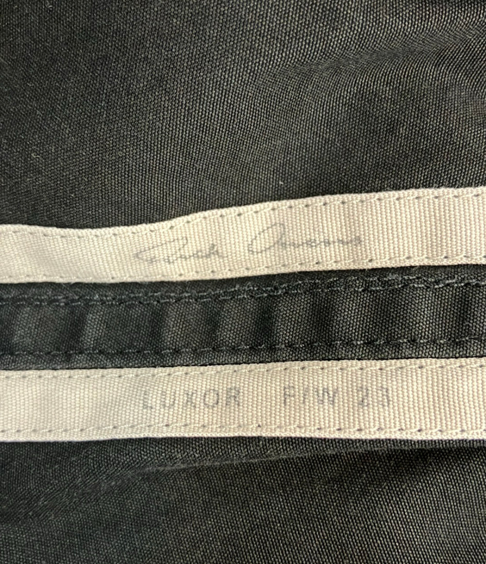 Rick Owens カーゴパンツ コットン ジッパーポケット 裾リブ RU02C7396-TE メンズ SIZE 54 (XL) リックオウエンス