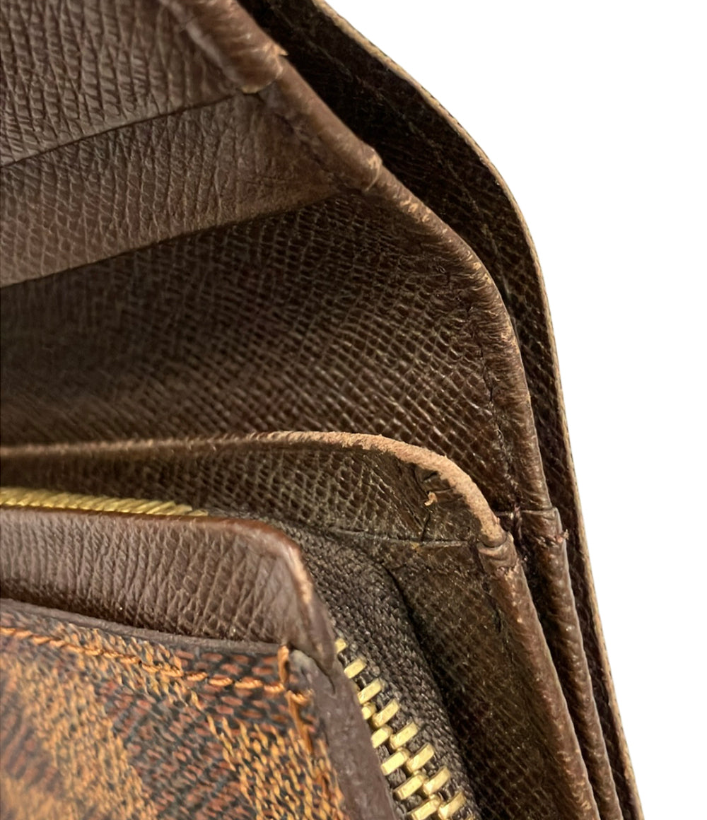 ルイ・ヴィトン 二つ折り財布 ポルトモネ ビエ トレゾール ダミエ エベヌ N61730 レディース メンズ LOUIS VUITTON 楽天市場】【財布】LOUIS VUITTON ルイ ヴィトン ダミエ ポルト モネ
