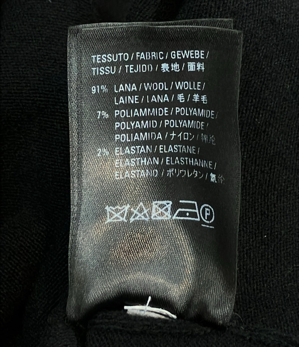 BALENCIAGA 長袖 Vネック ニットワンピース 599890 T4101 レディース SIZE S バレンシアガ