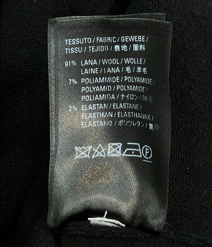 BALENCIAGA 長袖 Vネック ニットワンピース 599890 T4101 レディース SIZE S バレンシアガ