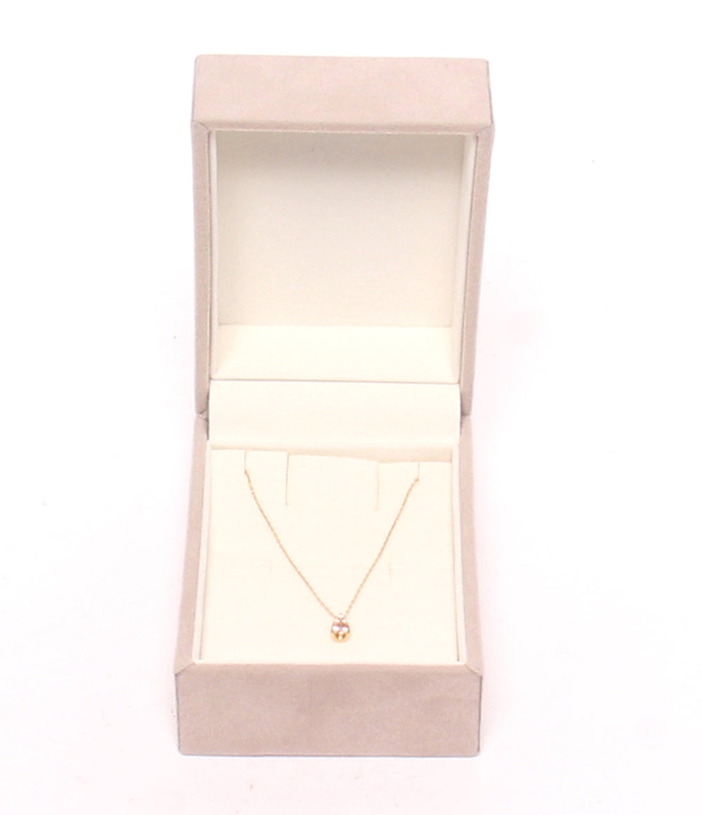 美品 VENDOME AOYAMA ネックレス K18 ピンクトルマリン ダイヤ 0.01ct レディース ヴァンドームアオヤマ