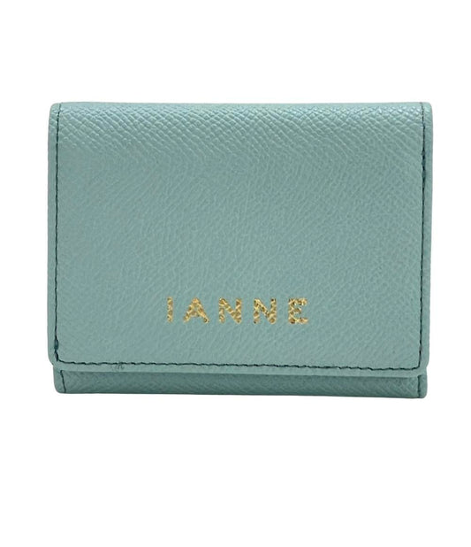 美品 イアンヌ 三つ折り財布 レディース IANNE