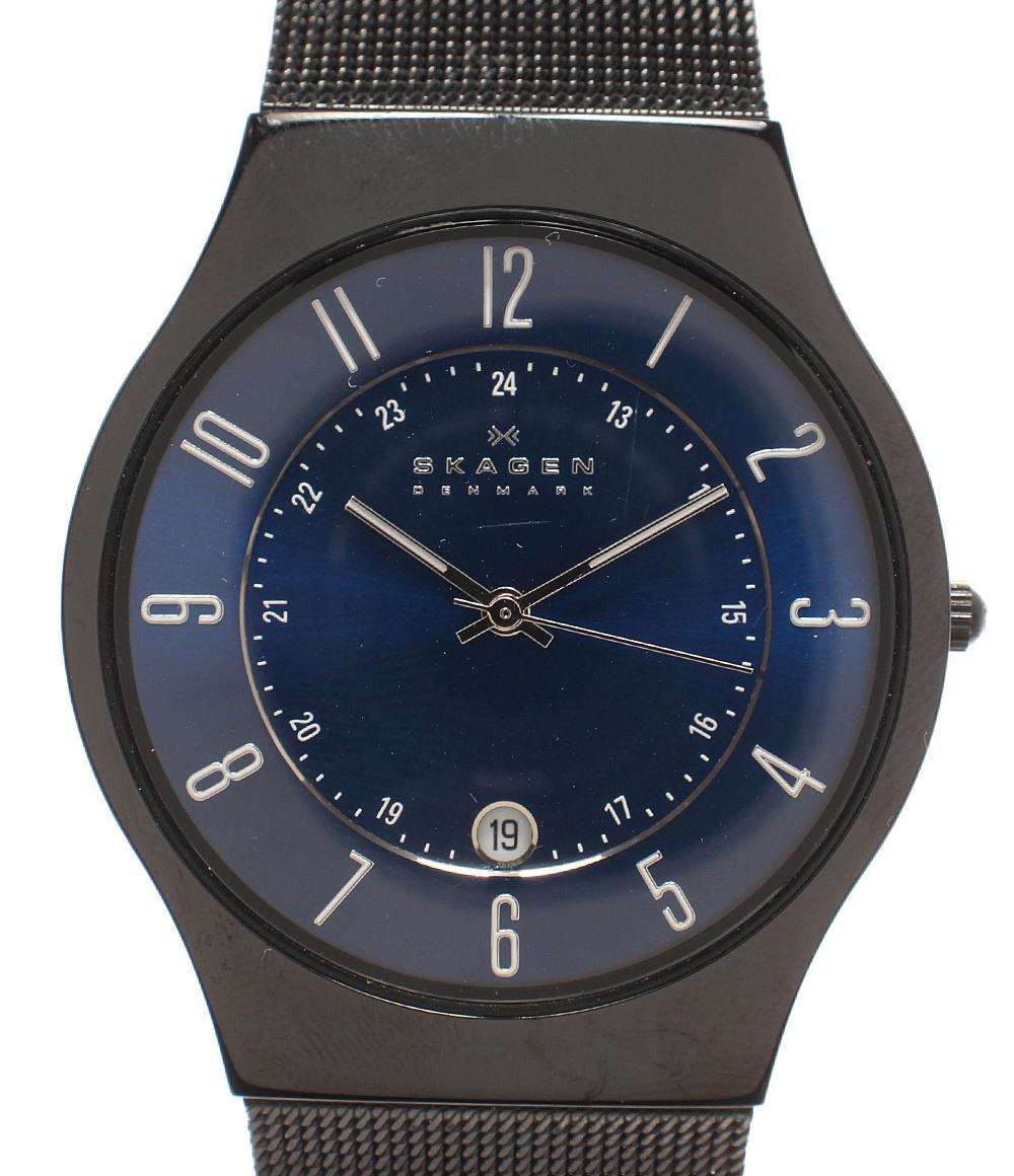 SKAGEN 腕時計 クオーツ ブルー T233XLTMN ユニセックス スカーゲン