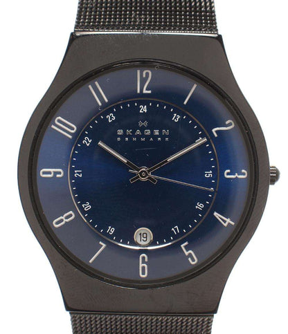 SKAGEN 腕時計 クオーツ ブルー T233XLTMN ユニセックス スカーゲン