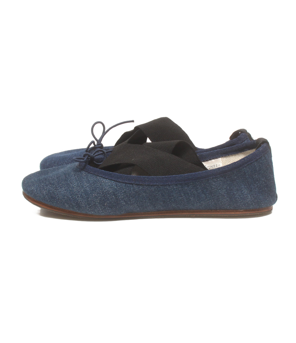 repetto バレエシューズ GIANNA デニム レディース レペット