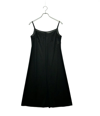 美品 ANAYI アートフラワー ノースリーブワンピース キャミソールペチコート付 レディース レディース SIZE 36 (XS) アナイ