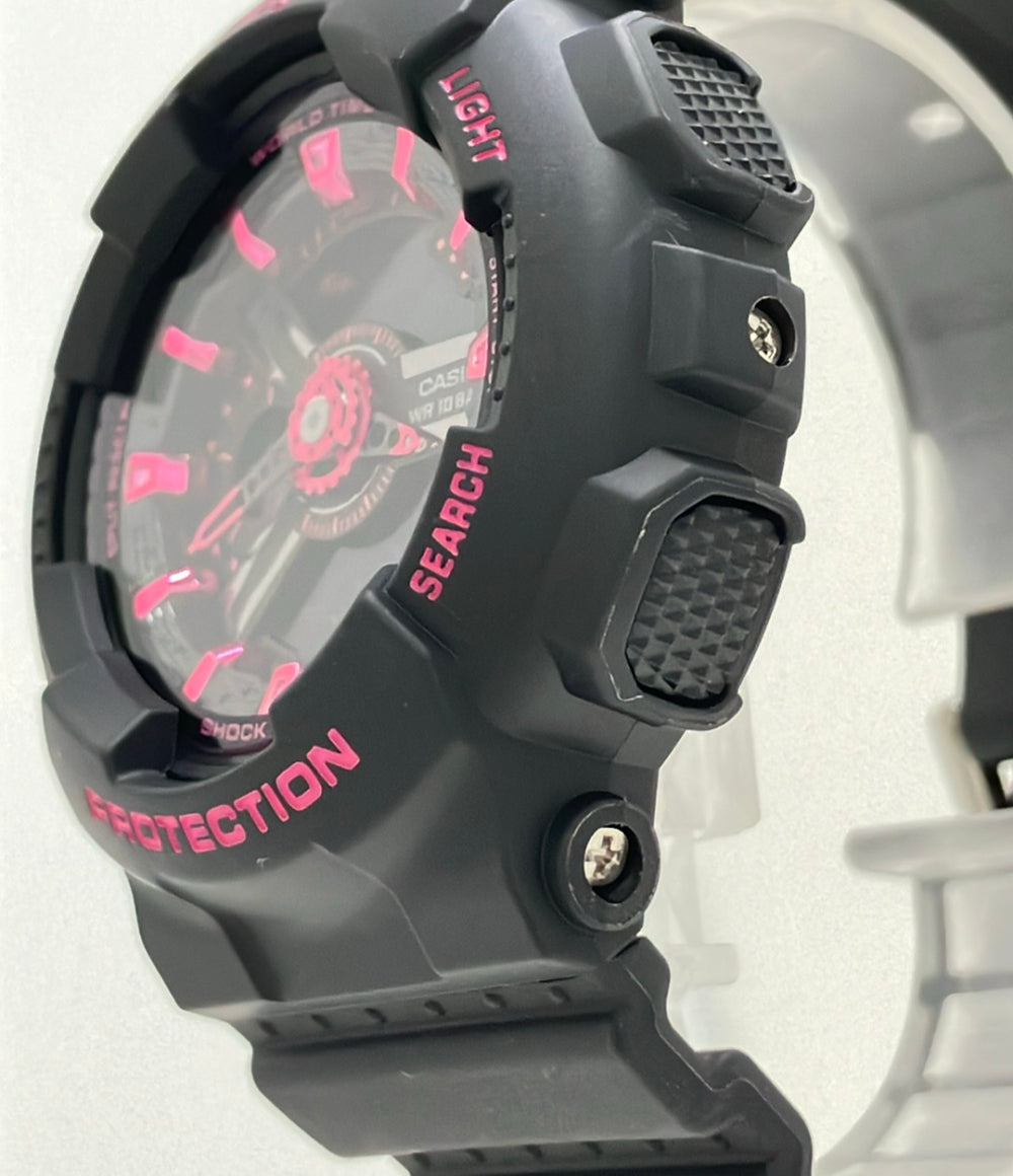 美品 CASIO 腕時計 Baby-G クオーツ ブラック BA-111 レディース カシオ