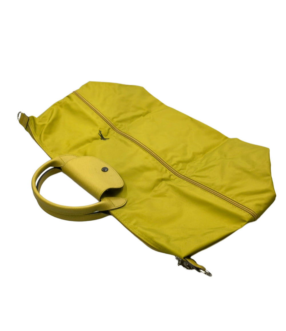 美品 Longchamp 2WAY ボストンバッグ ショルダーバッグ 斜め掛け ル プリアージュ L1911619P19 レディース ロンシャン