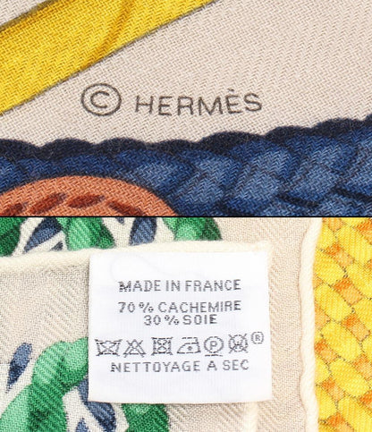 HERMES スカーフ カレ140 カレジェアン DRESSAGE TRESSAGE レディース エルメス