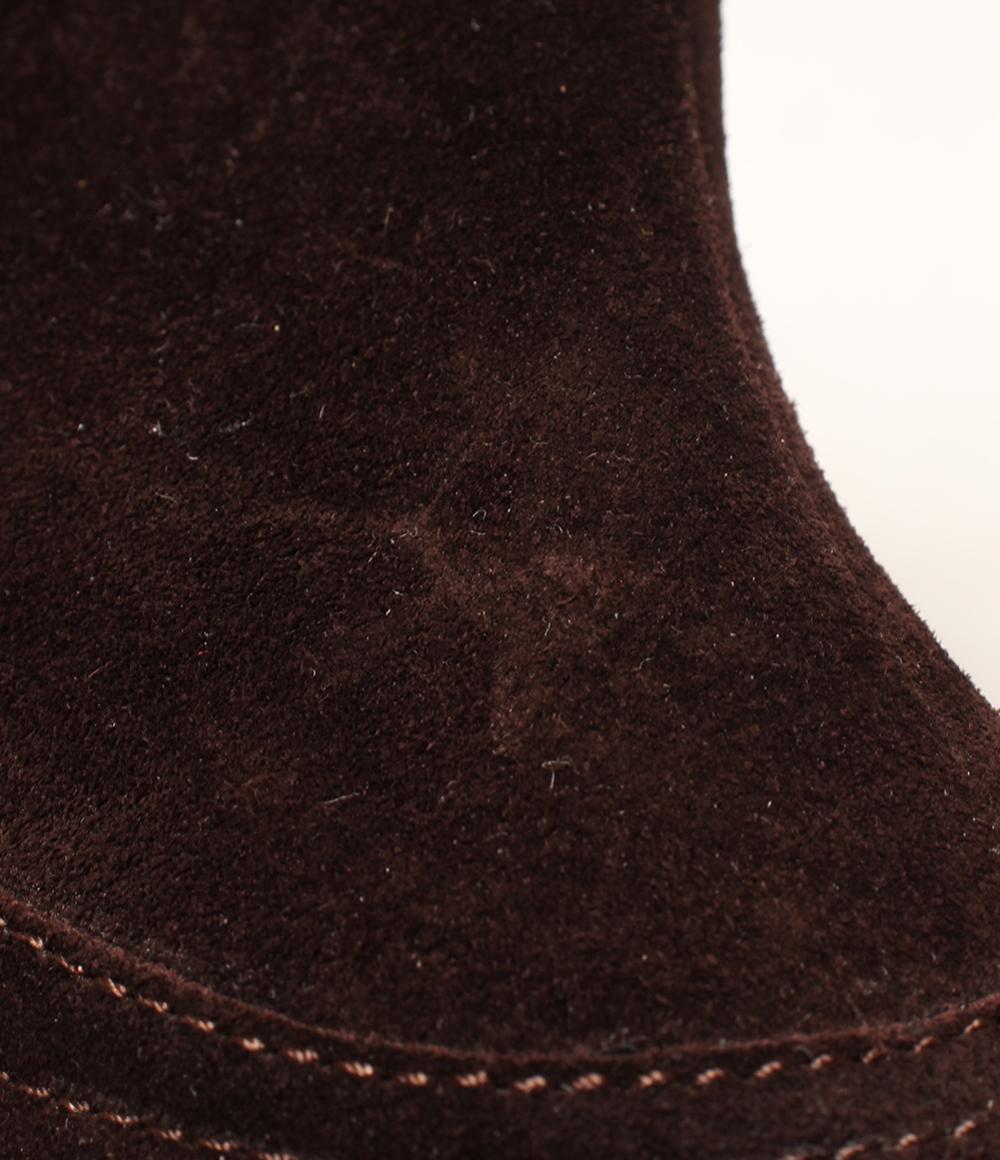 ジョルジオアルマーニ ショートブーツ サイドジップ スエード レディース SIZE 34 1/2 (XS) GIORGIO ARMANI