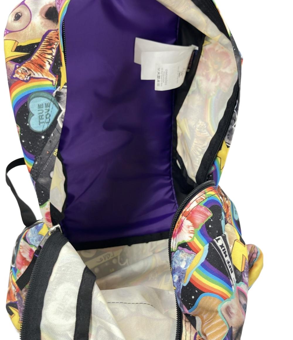 ジャンスポーツ リュック デイパック イヌ柄 ネコ柄 レディース JAN SPORT