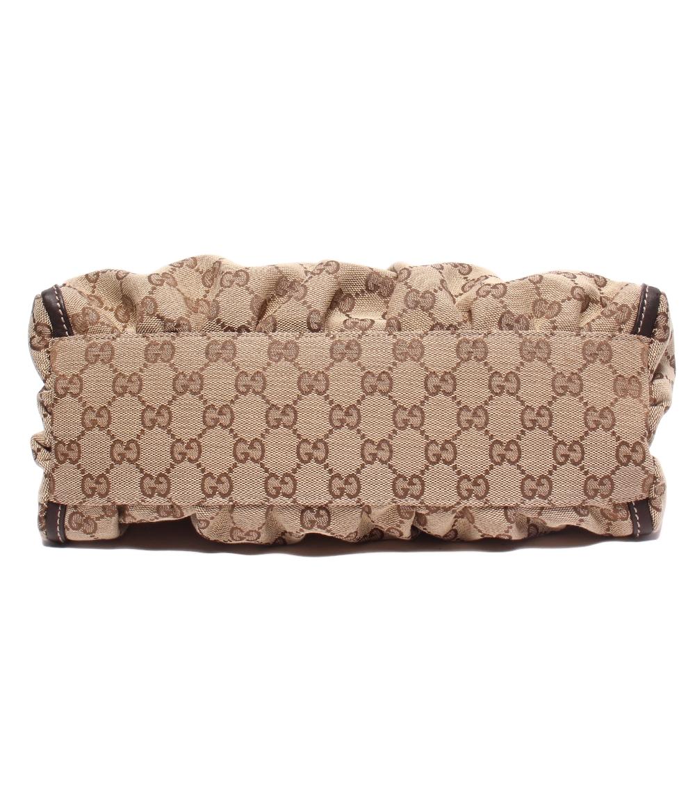 美品 GUCCI ハンドバッグ GGキャンバス アビー 190525 493075 レディース グッチ