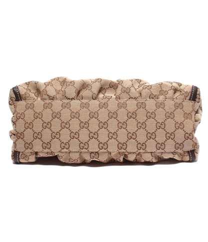 美品 GUCCI ハンドバッグ GGキャンバス アビー 190525 493075 レディース グッチ