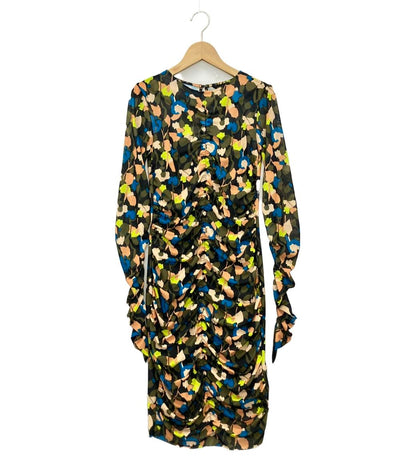 美品 テッドベーカー 総柄ワンピース レディース SIZE 0 (XS) TED BAKER