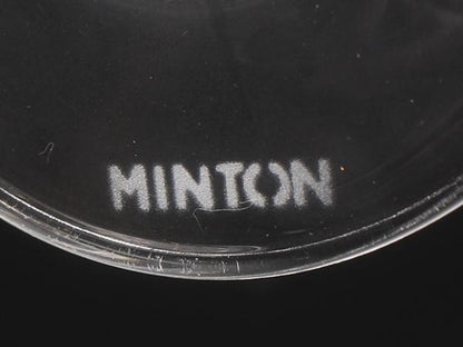 美品 ミントン ワイングラス 2点セット ペア ハドンホール クリスタル Minton