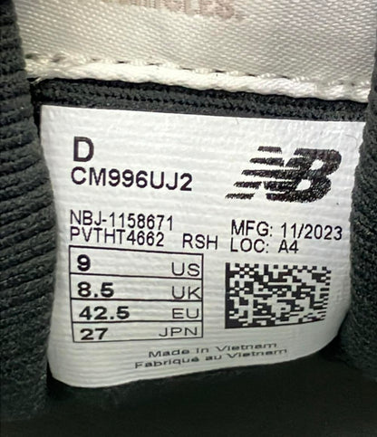 美品 NEW BALANCE ローカットスニーカー CM996UJ2 メンズ SIZE 27.0 ニューバランス