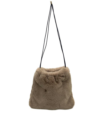 美品 manipuri ショルダーバッグ 巾着バッグ 肩掛け レディース マニプリ