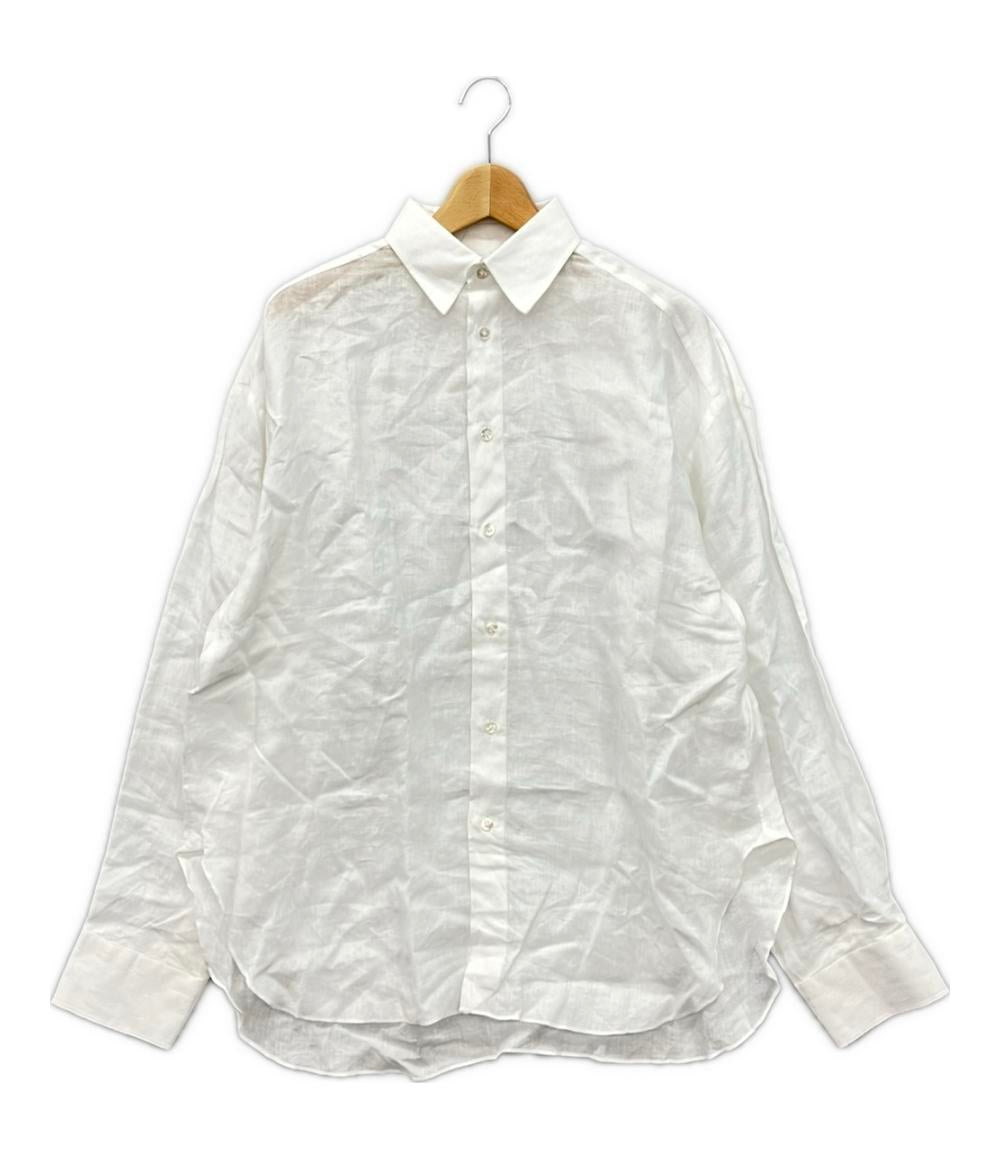 フィナモレ 長袖シャツ リネン メンズ SIZE 40 (M) FINAMORE