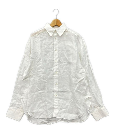 フィナモレ 長袖シャツ リネン メンズ SIZE 40 (M) FINAMORE