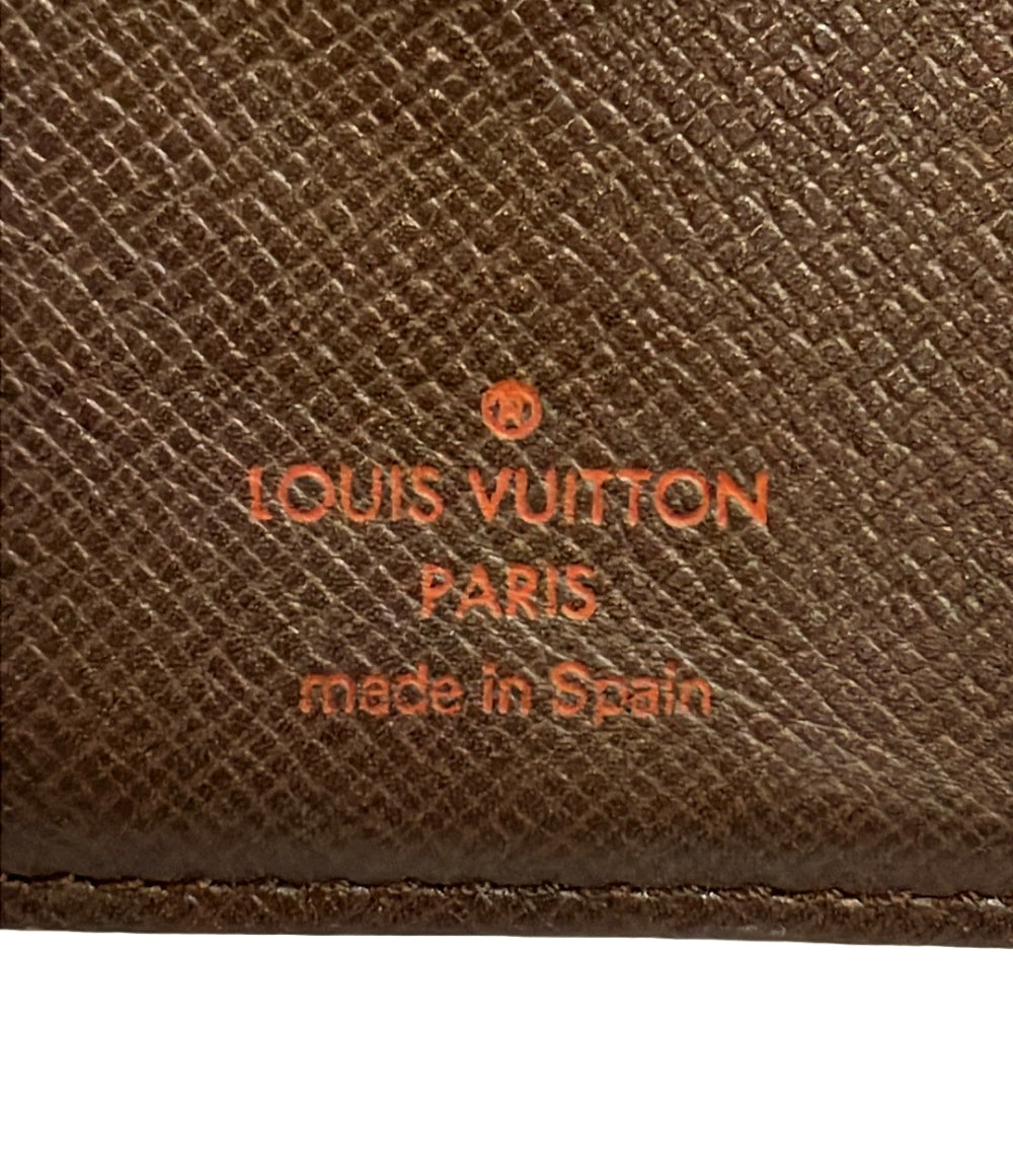 LOUIS VUITTON 手帳カバー アジェンダPM ダミエ エベヌ R20700 メンズ レディース ルイ・ヴィトン