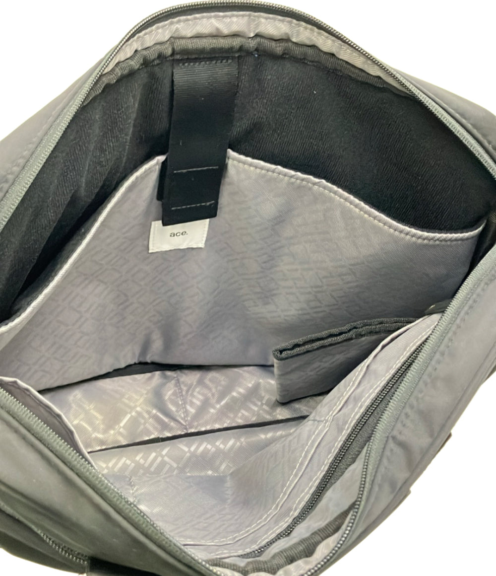 美品 ACE 2way ブリーフケース ビジネスバッグ ショルダーバッグ 斜め掛け メンズ エース