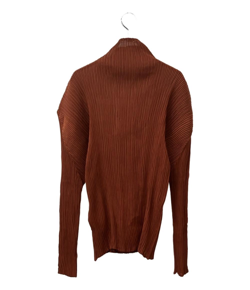 ISSEY MIYAKE 長袖Tシャツ プリーツ カットソー IM63-FJ926 レディース SIZE L イッセイミヤケ