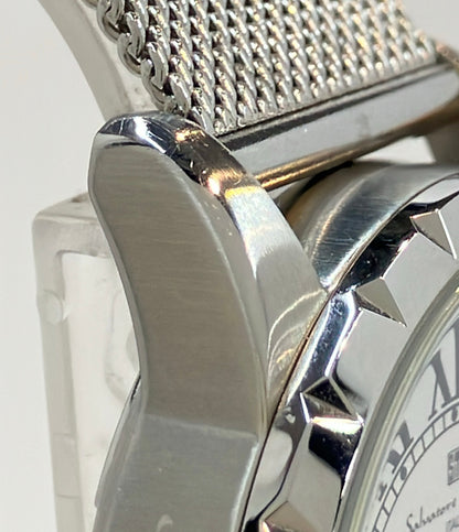 Salvatore Marra 腕時計 クオーツ ホワイト SM-15103 メンズ サルバトーレマーラ
