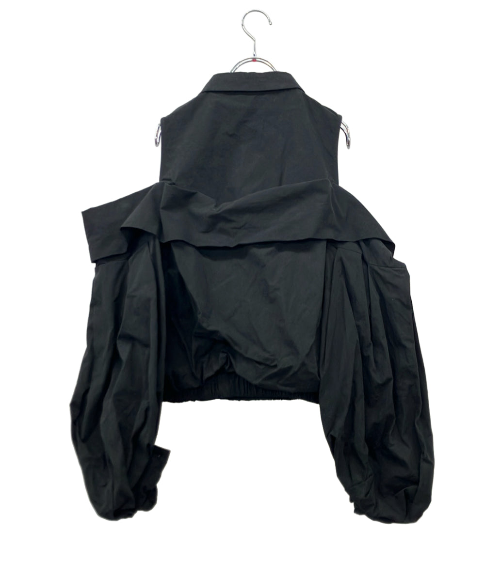 RICO 長袖ブラウス オフショルダー ボタン R241FB007-09F1 レディース SIZE F (M) リコ