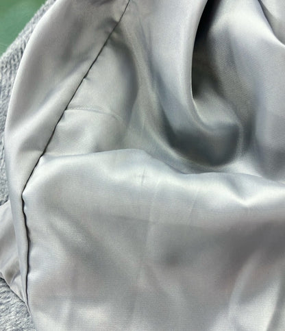 ルエレ ウールアクリル混ロングステンカラーコート アウター レディース SIZE L Louere